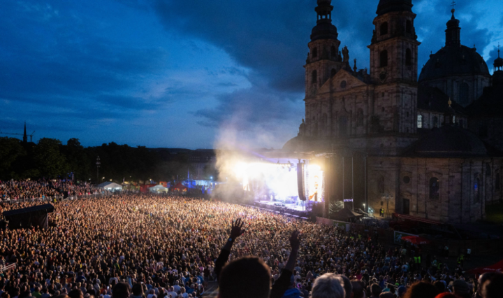ein Konzert für dem Fuldaer Dom