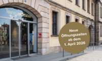 Aussenansicht der Tourist-Information Fulda am Bonifatiusplatz 1